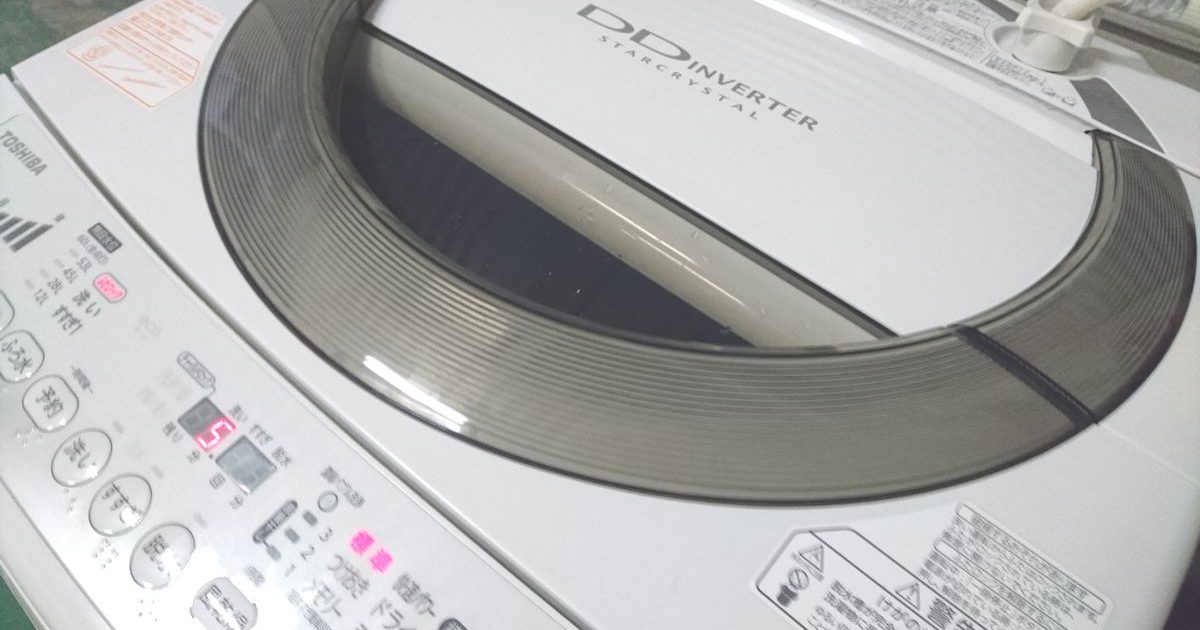 神戸市灘区にて、洗濯機を買取しました。